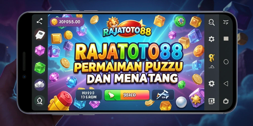 Tampilan gameplay RAJATOTO88 yang seru dengan berbagai teka-teki.