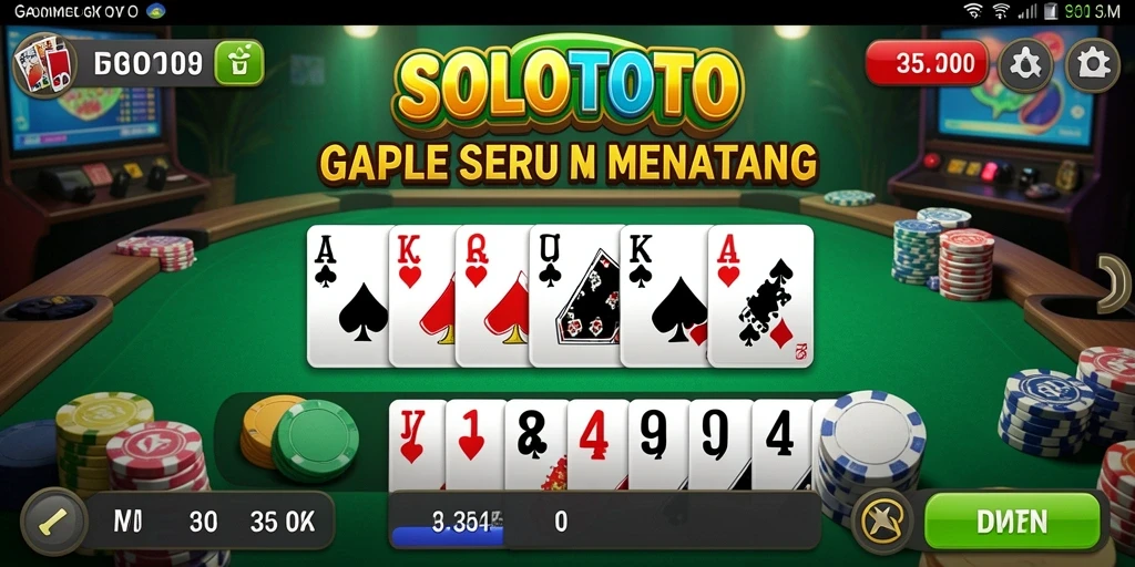 Tampilan seru dan gameplay menantang di SOLOTOTO.
